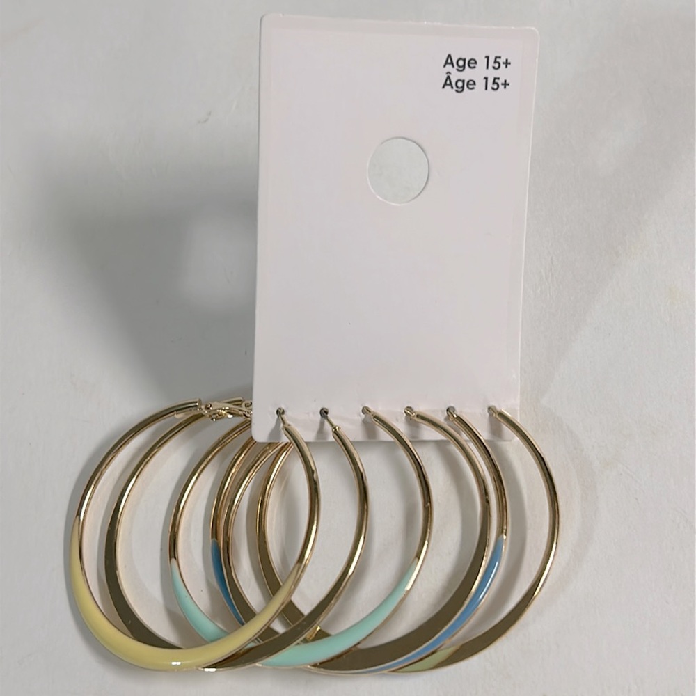 Earrings New on Card